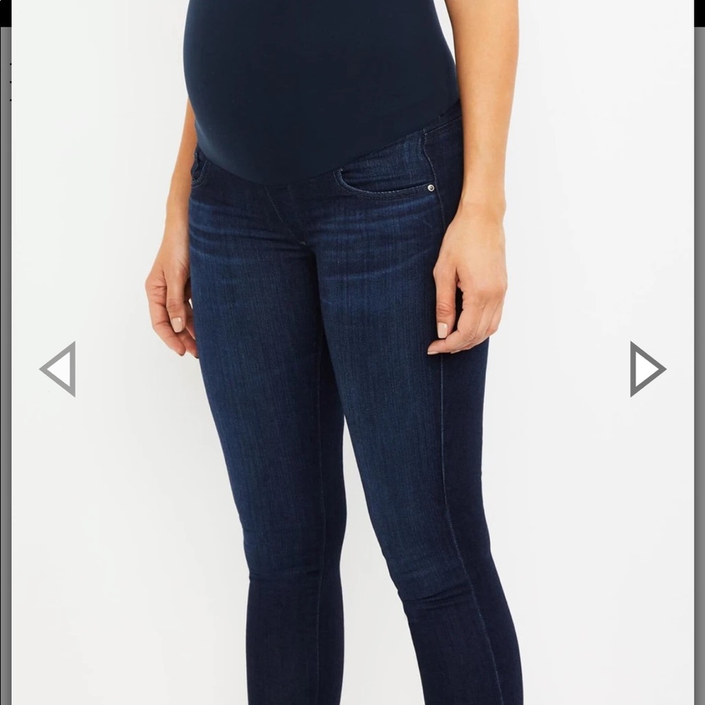 AG JEANS SECRET FIT BELLY SUSTAINABLE LEGGING ANKLE MATERNITY JEANS